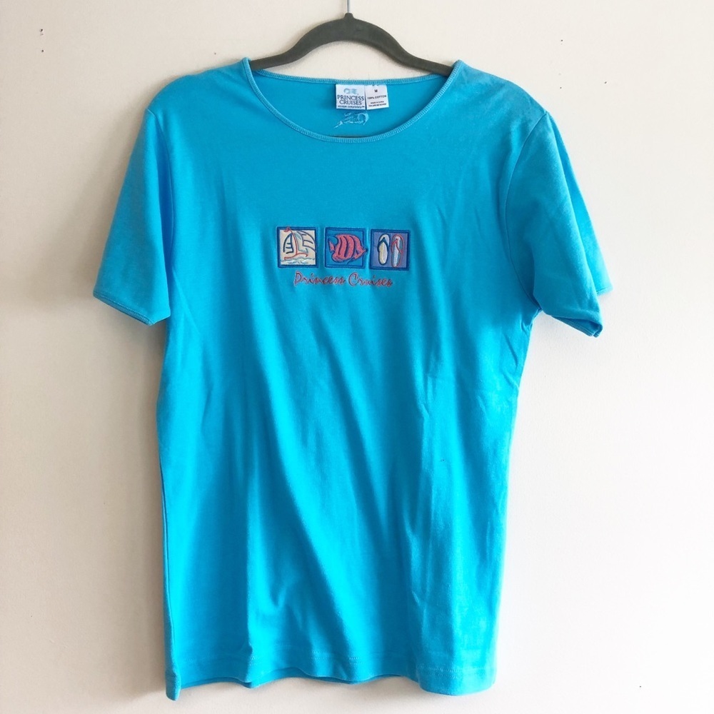 Princess Cruises T-shirt 100% Cotten